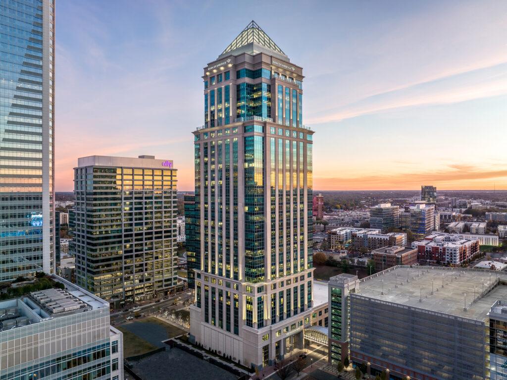 Legacy Union | (Bank Of America Tower) | 1,005,000 SF 33-Story Office Tower | Charlotte, NC | Office